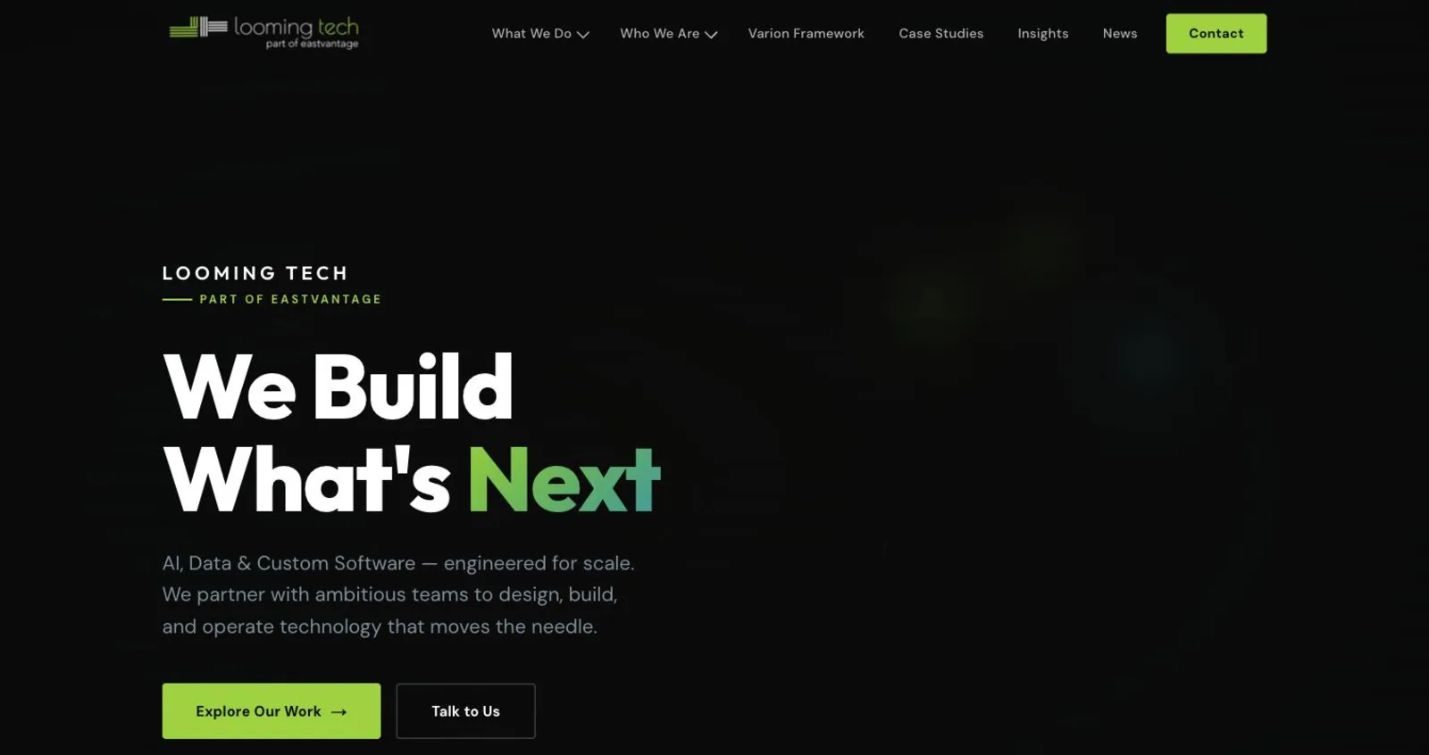 Looming Tech corporate website