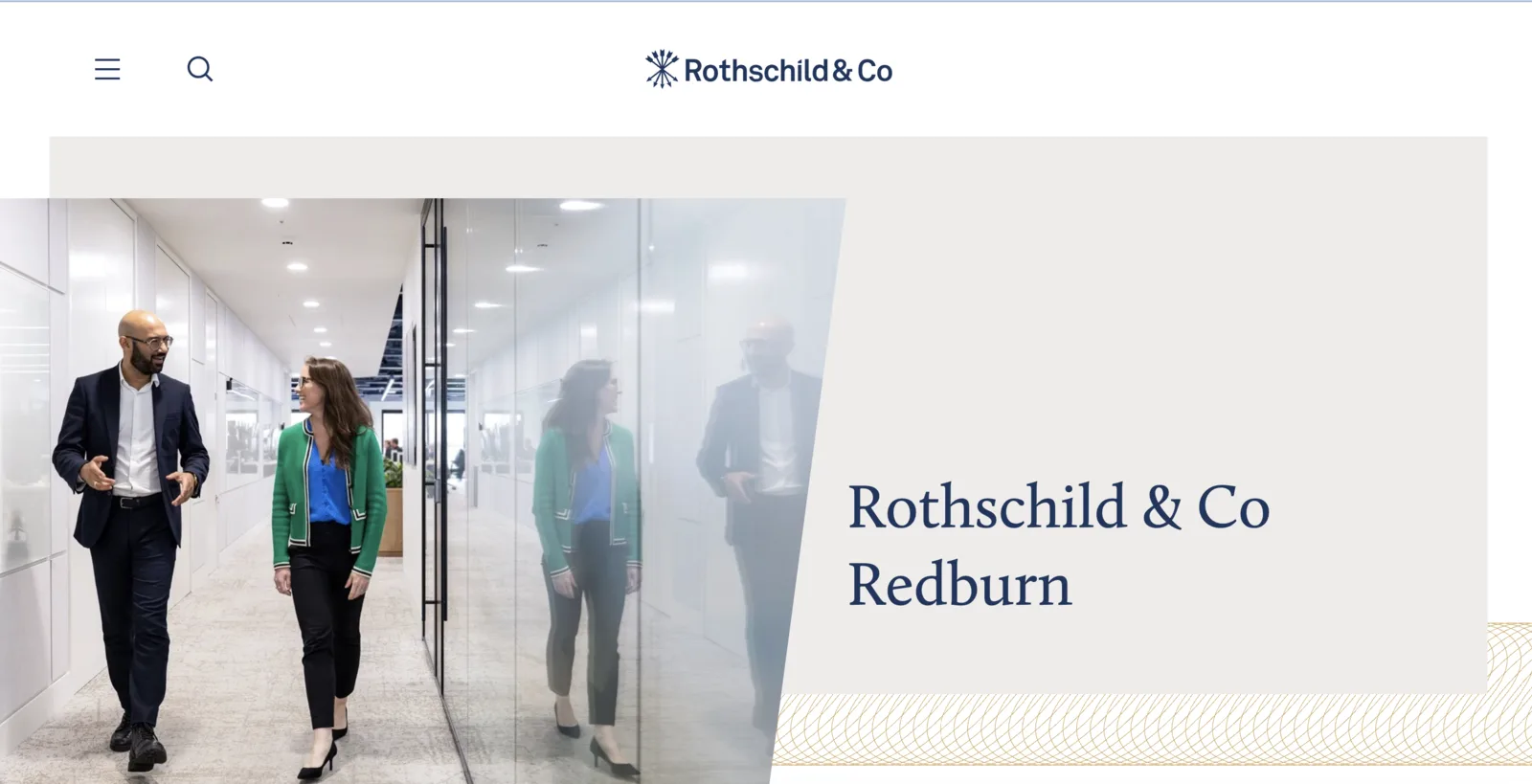 WordPress website developed for Rothschild & Co Redburn by Looming Tech